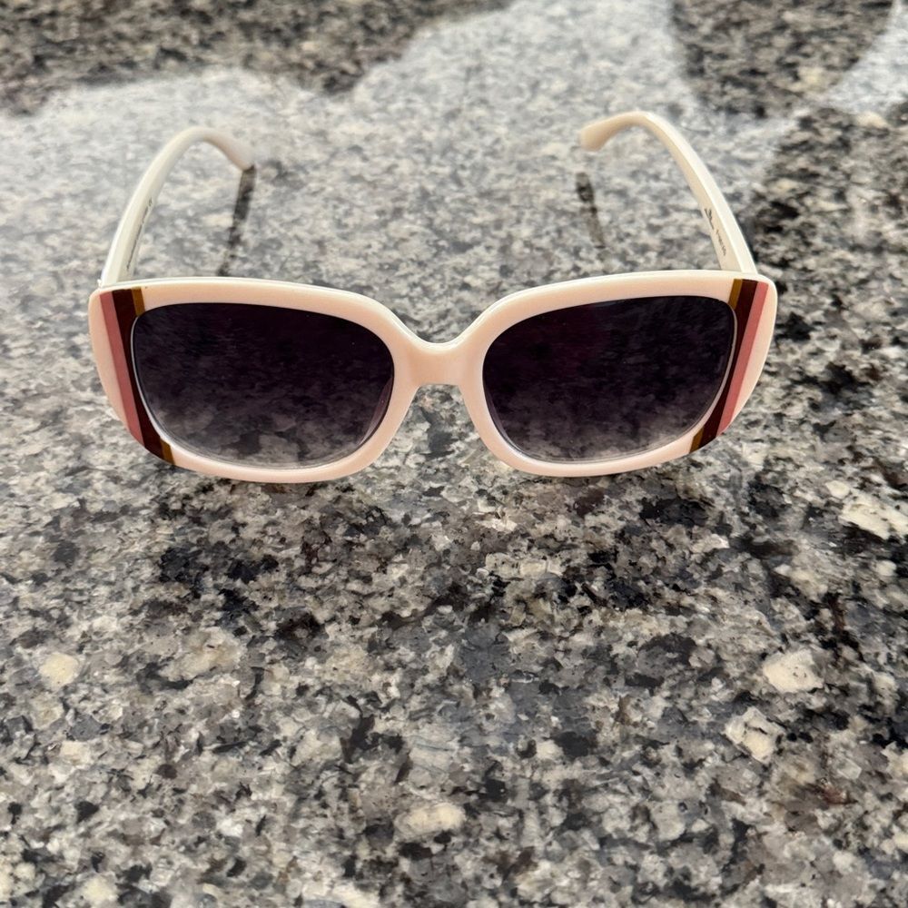 Stylish Pink and Brown Sunglasses